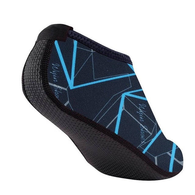 Chaussettes rayées pour hommes et femmes, pieds nus, pour la plage, la piscine, la salle de sport, la natation, le surf
