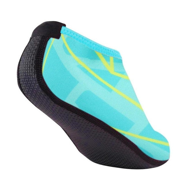 Chaussettes rayées pour hommes et femmes, pieds nus, pour la plage, la piscine, la salle de sport, la natation, le surf