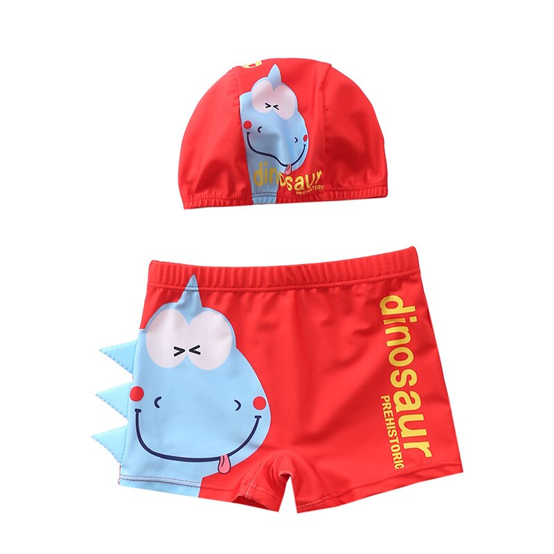 Maillot de bain pour garçon de 2 à 10 ans, maillot de bain pour enfant, maillot de bain Dinosaur avec chapeau