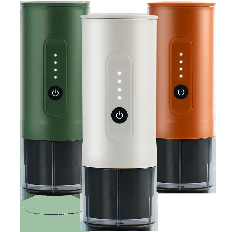 Machine à café italienne portable d'extérieur, capsule de poudre de café électrique portative, double usage, voyage, chargement de voiture