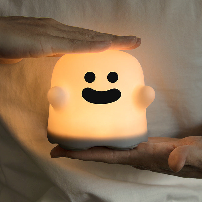 Veilleuse fantôme créative tactile, amusante et amusante, idéale pour la chambre d'un enfant ou comme cadeau d'anniversaire