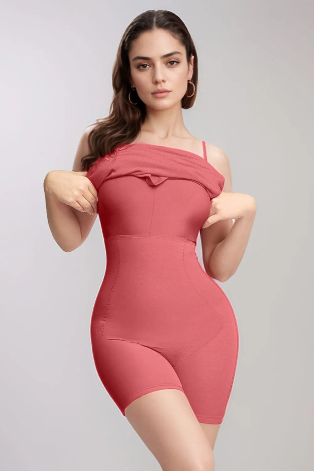 Robe Longe moulante Shapewear intégrée Basic Bae