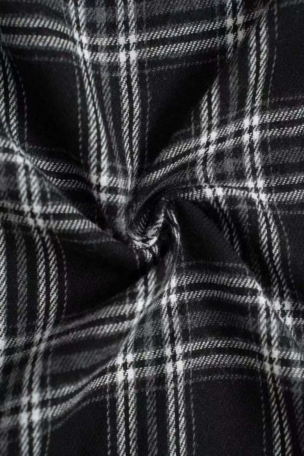 Pantalon large à carreaux