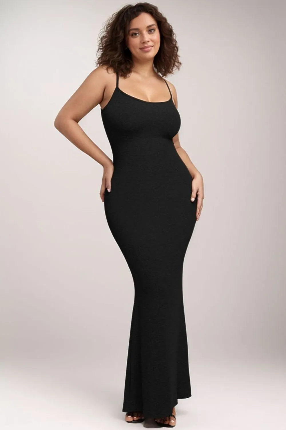 Robe Longe moulante Shapewear intégrée Basic Bae