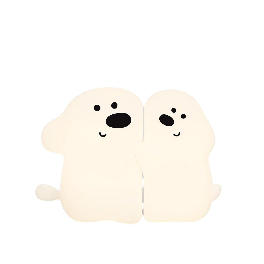 Veilleuse chien collante, veilleuse chien, veilleuse chien, cadeau couple, veilleuse mignonne pour dormir