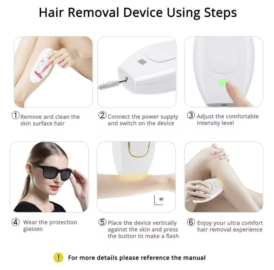 Épilateur laser IPL